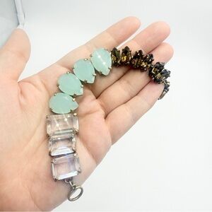 J. Crew Seafoam Teardrop & Stone
Statement Bracelet